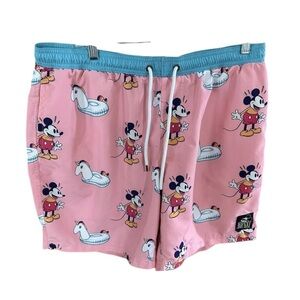 Neff x Disney Swim Trunks Mickey Mouse Unicorn Pink Size Small